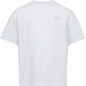 Sofie Schnoor Brilliant White T-Shirt discount offer Zero Waste Production