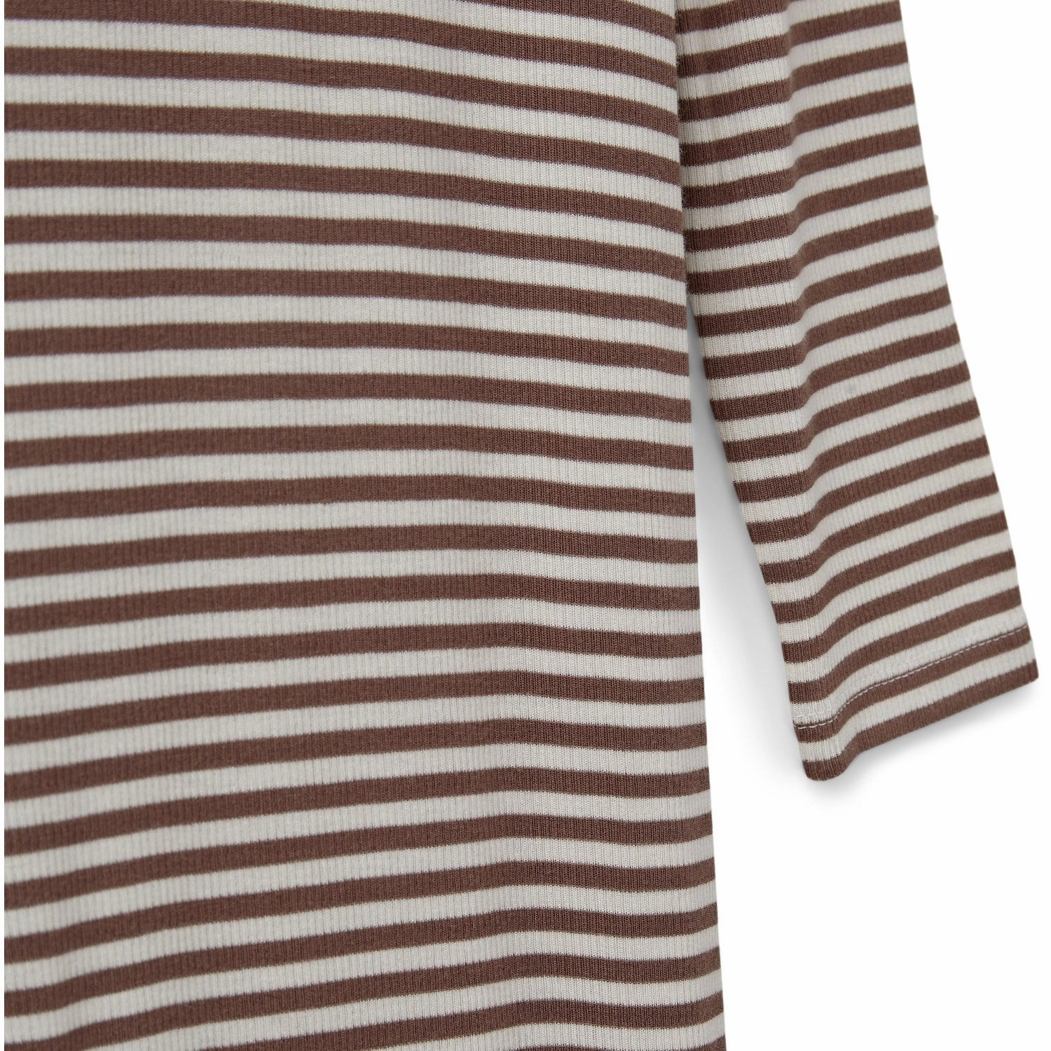 Romantic Hour Warm Touch Sofie Schnoor Brown Striped Dress