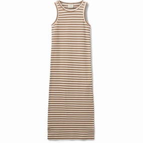Sofie Schnoor Cashew Brown Dress Breezy Mood