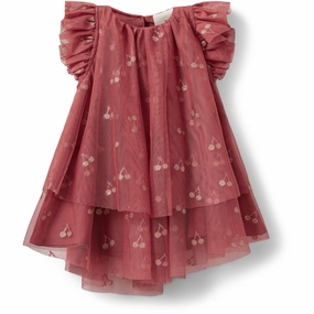 Sofie Schnoor Coral Pink Dress Sophisticated Style