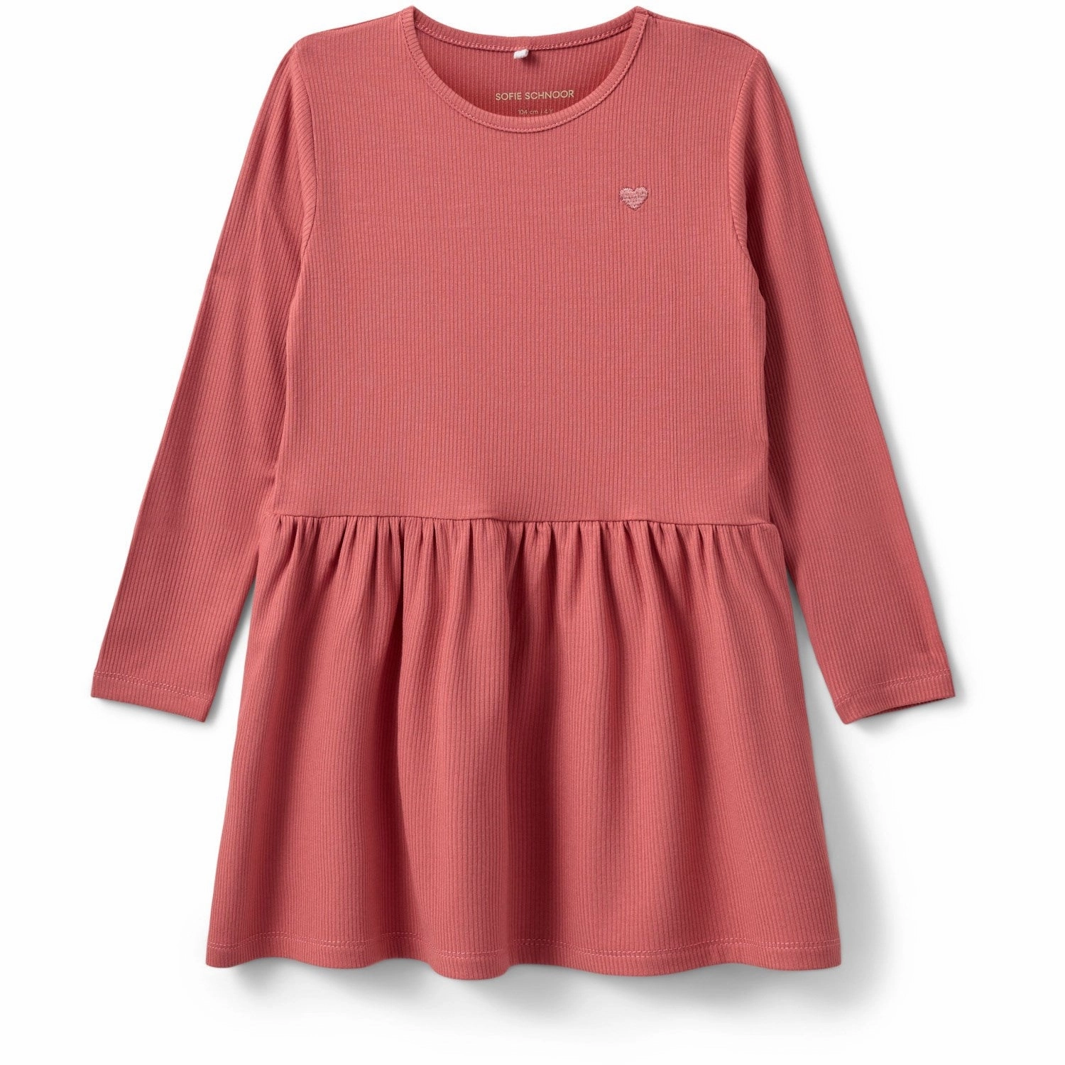 Crisp Finish Sofie Schnoor Coral Pink Dress