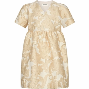 Sofie Schnoor Creme Dress Transitional Style