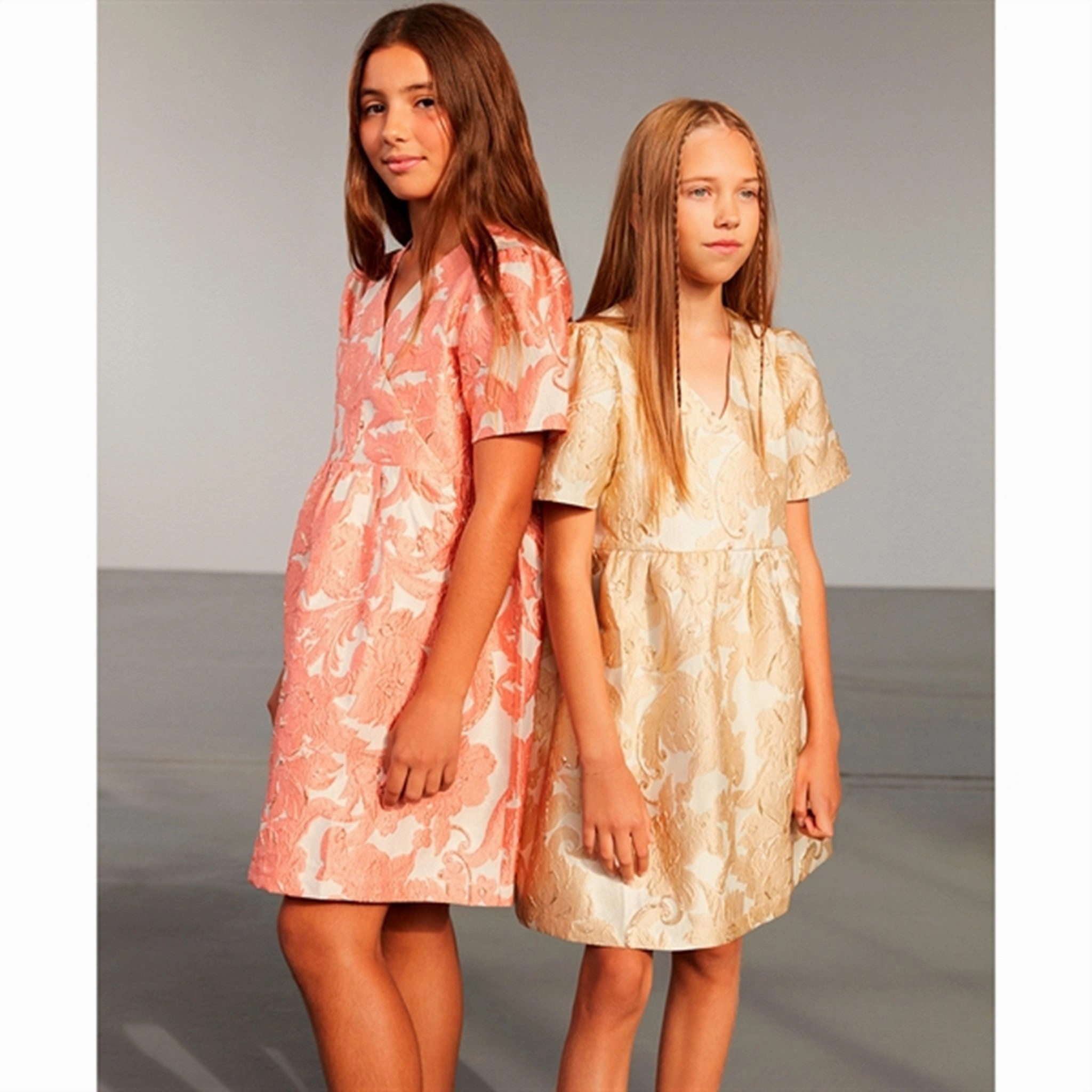 Day Ready Printed-Fabric Sofie Schnoor Creme Dress