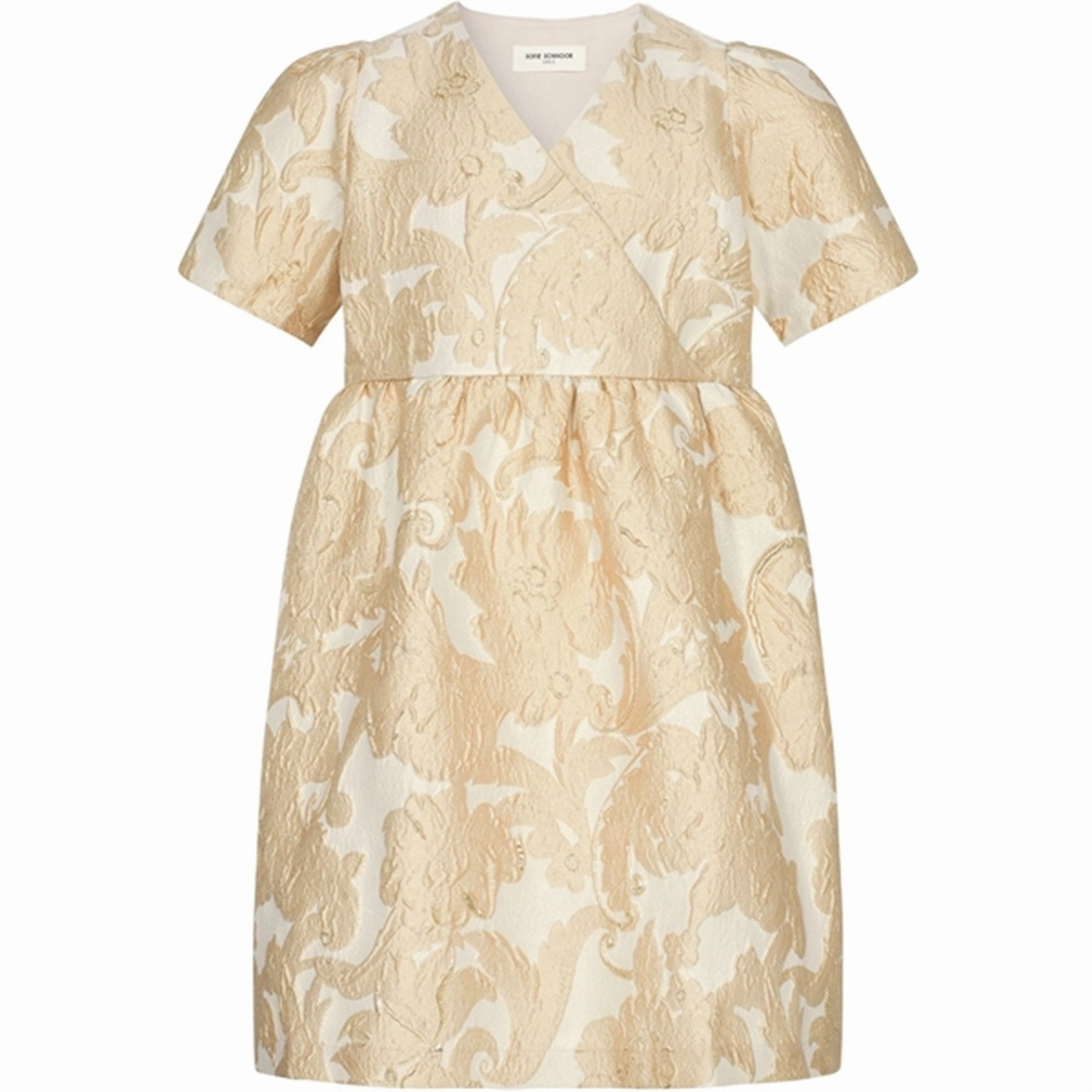 Sofie Schnoor Creme Dress Transitional Style