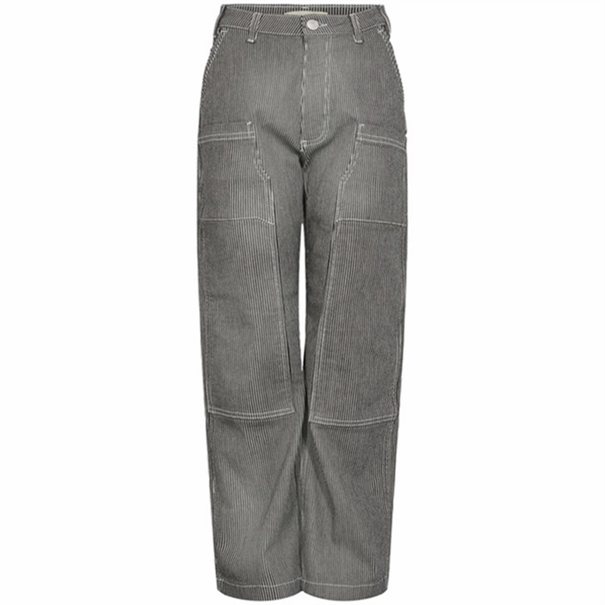 Sofie Schnoor Dark Denim Blue Pants Chill Outfit Relaxed Style Earthy