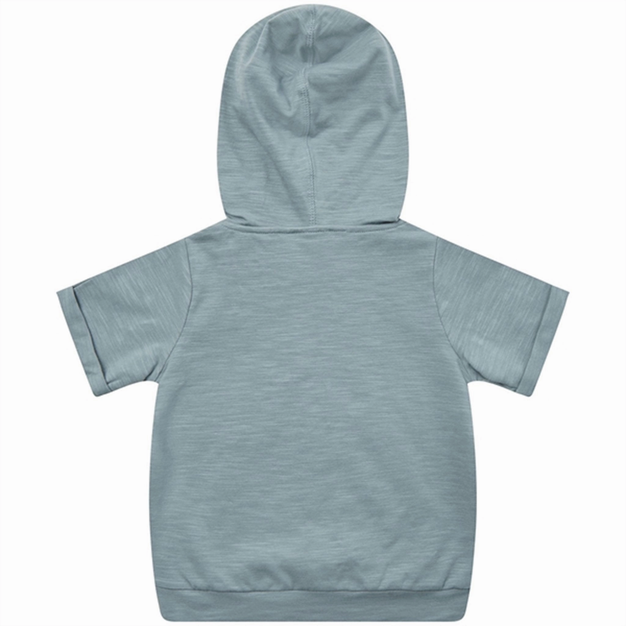 Sofie Schnoor Dusty Blue Sigvald T-shirt Fun Prints LayeredSleeveConstruction