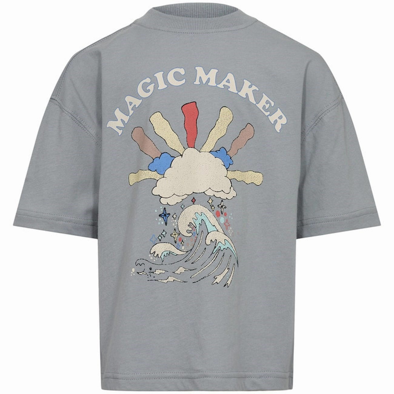 Sofie Schnoor Dusty Blue T-Shirt Workout Leisure Wear