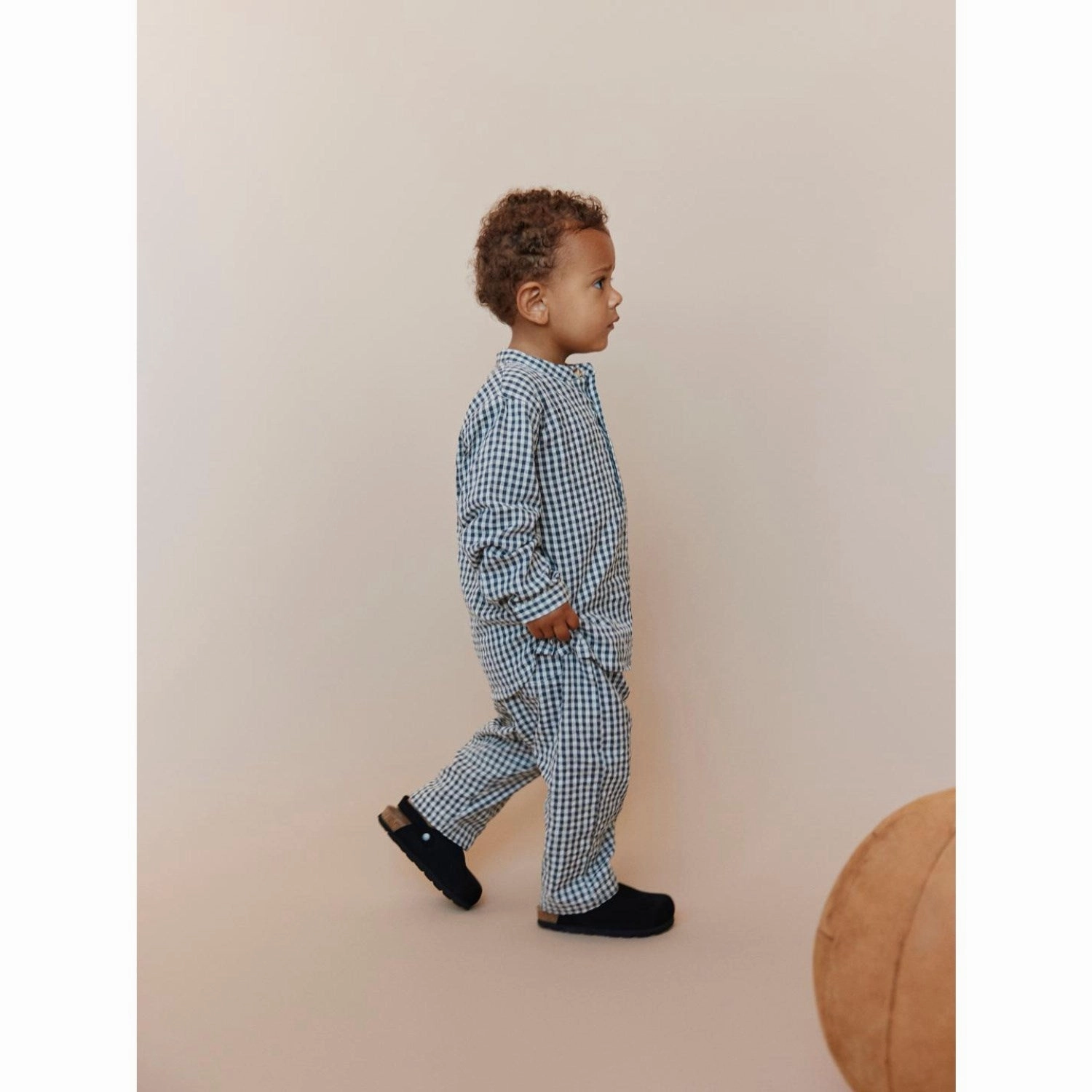 Sofie Schnoor Grey Check Shirt Budget Friendly