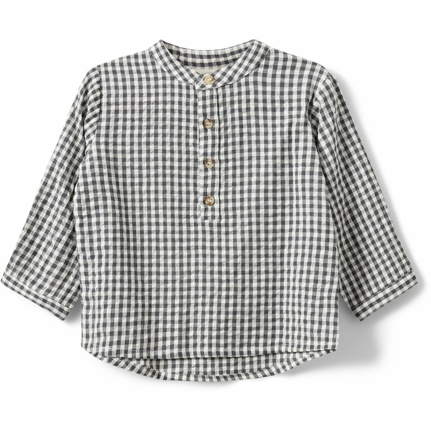 Recycled Polyester Blend Sofie Schnoor Grey Check Shirt