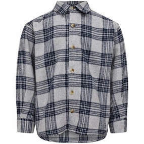 Premium Quality Sofie Schnoor Grey Check Shirt