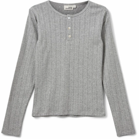 Sofie Schnoor Grey Mel Petriciasy Poientelle Blouse Roomy Cut