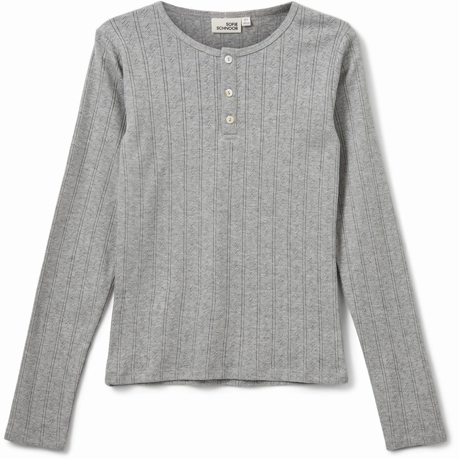 Sofie Schnoor Grey Mel Petriciasy Poientelle Blouse Roomy Cut