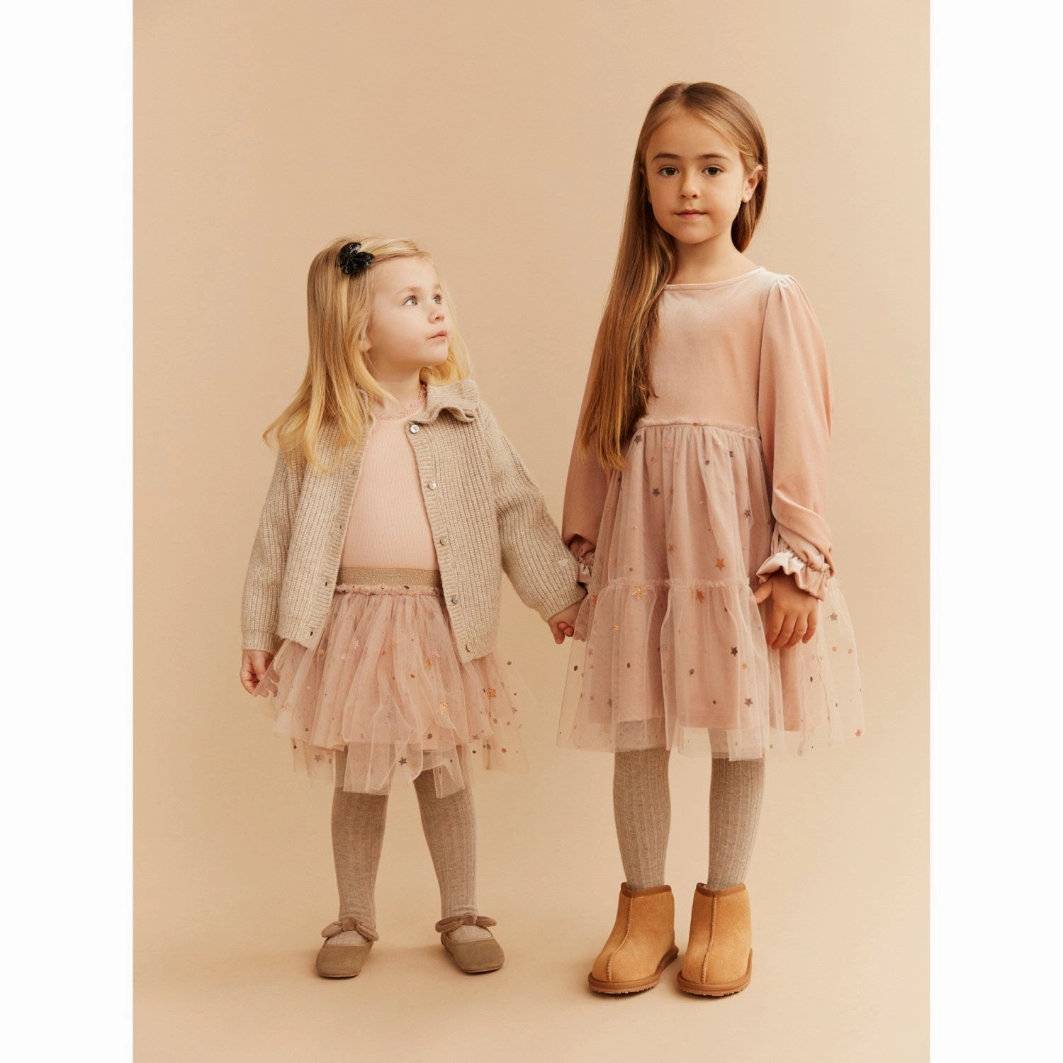 Sofie Schnoor Leaf Light Rose Dress Casual weekend dress