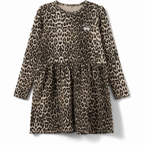 Street Mode Sofie Schnoor Light Brown Leopard Dress