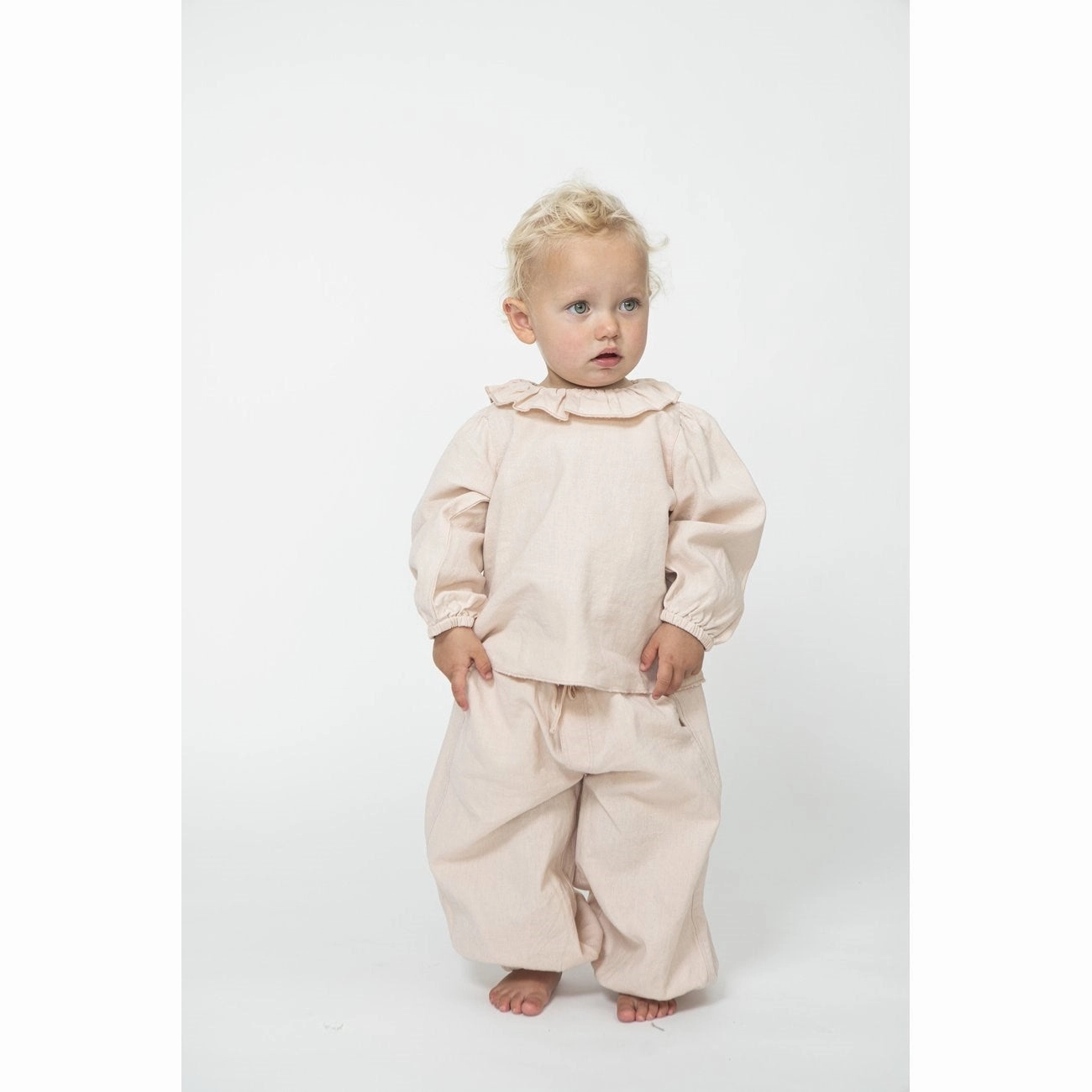 Sofie Schnoor Light Rose Blouse Hidden Placket