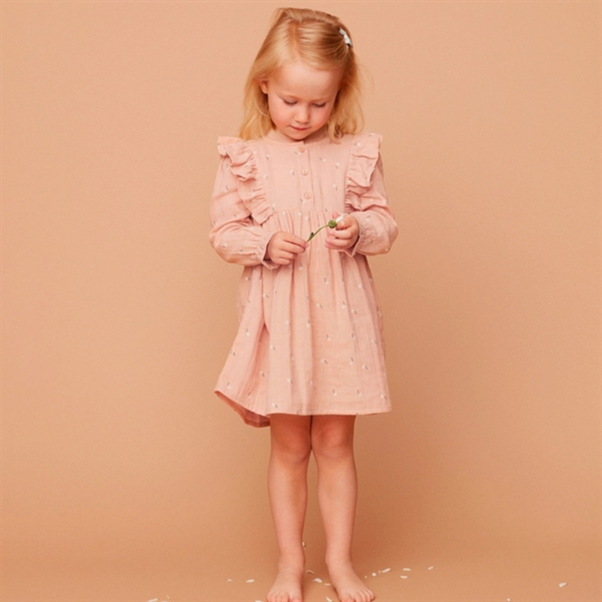 Sofie Schnoor Light Rose Dress Fine Texture Breathable Comfort