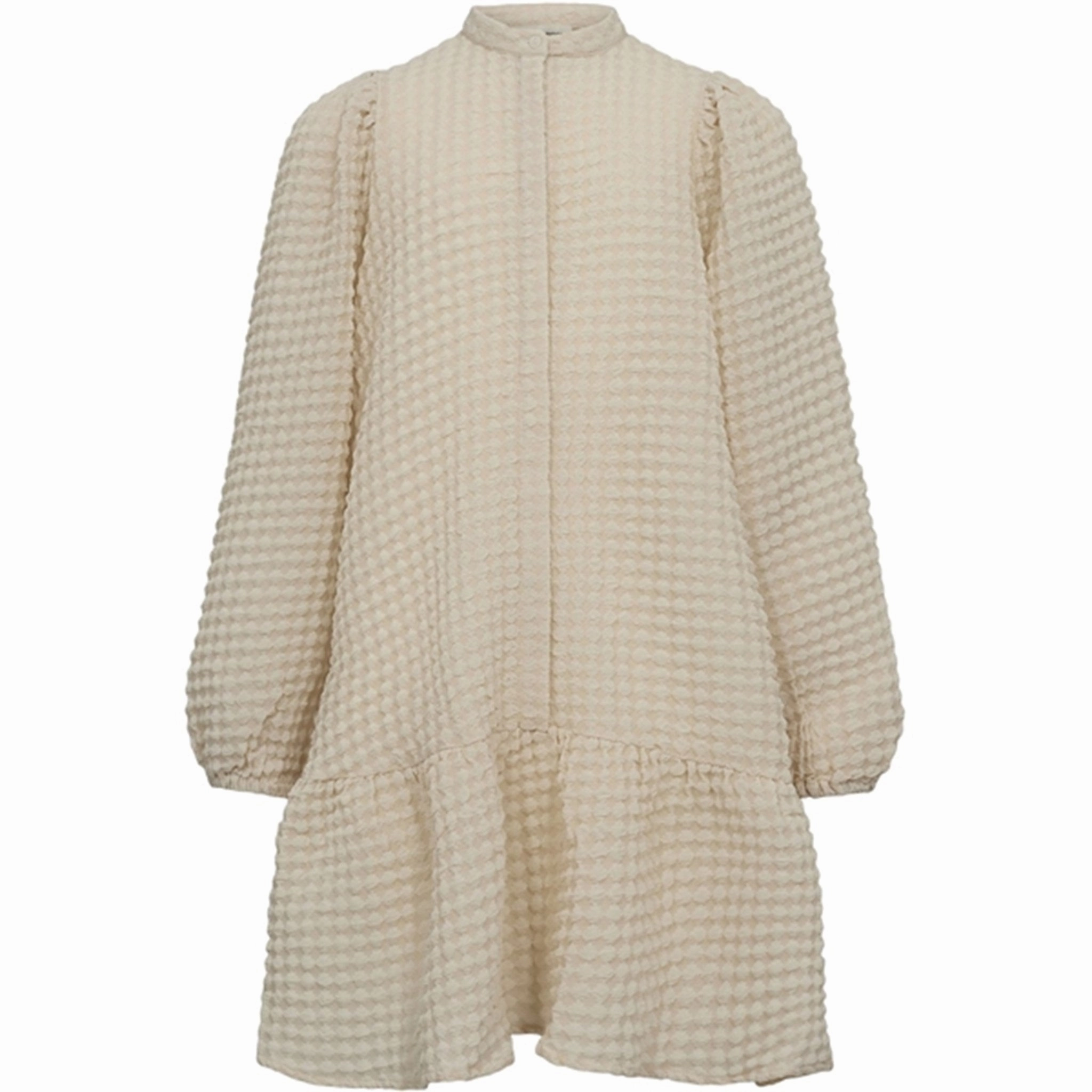 Sofie Schnoor Light Sand Dress Calm Grace wrap waist