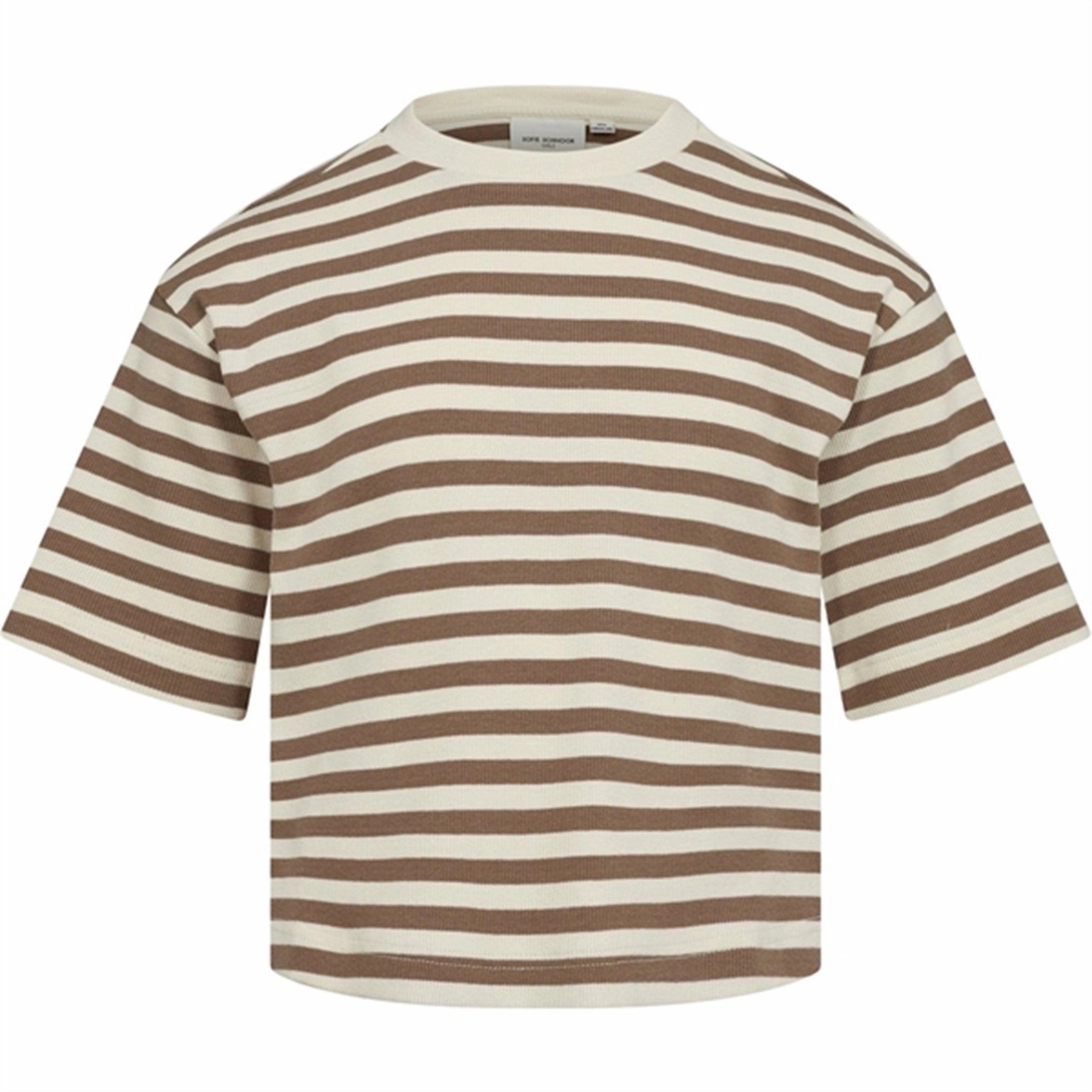 Sofie Schnoor Middle Brown T-Shirt Fade Resistant Coating