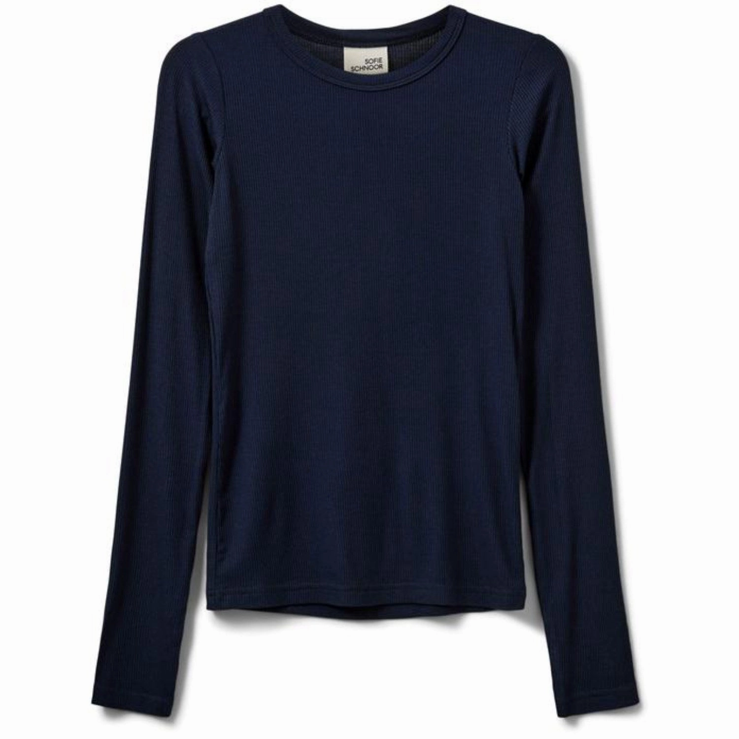 Sofie Schnoor Navy Blue Blouse Weekend Outing Timeless elegance