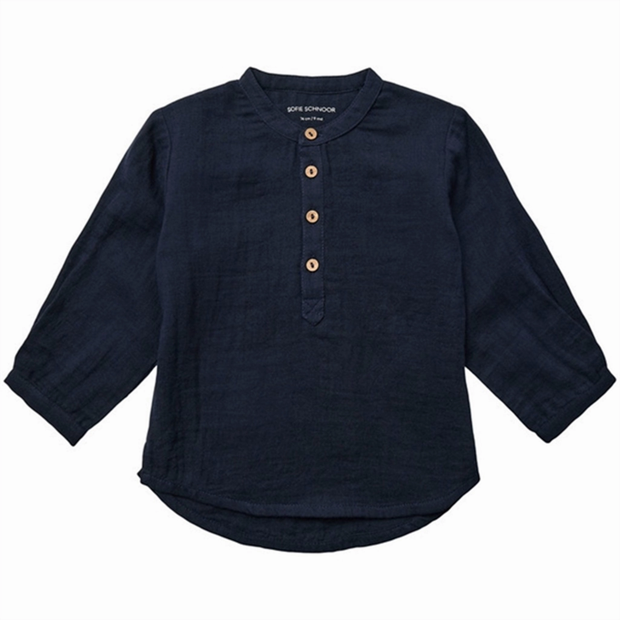 Fitted Cut Sofie Schnoor Navy Blue Blouse