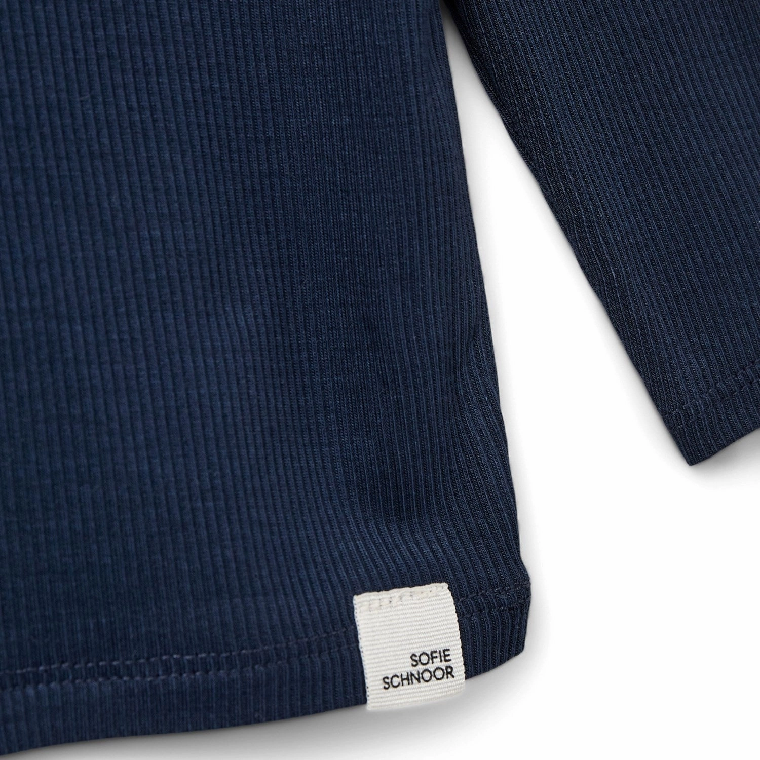 Cooling Core Technology Smooth Stitch Pattern Sofie Schnoor Navy Blue Petriciasb Blouse