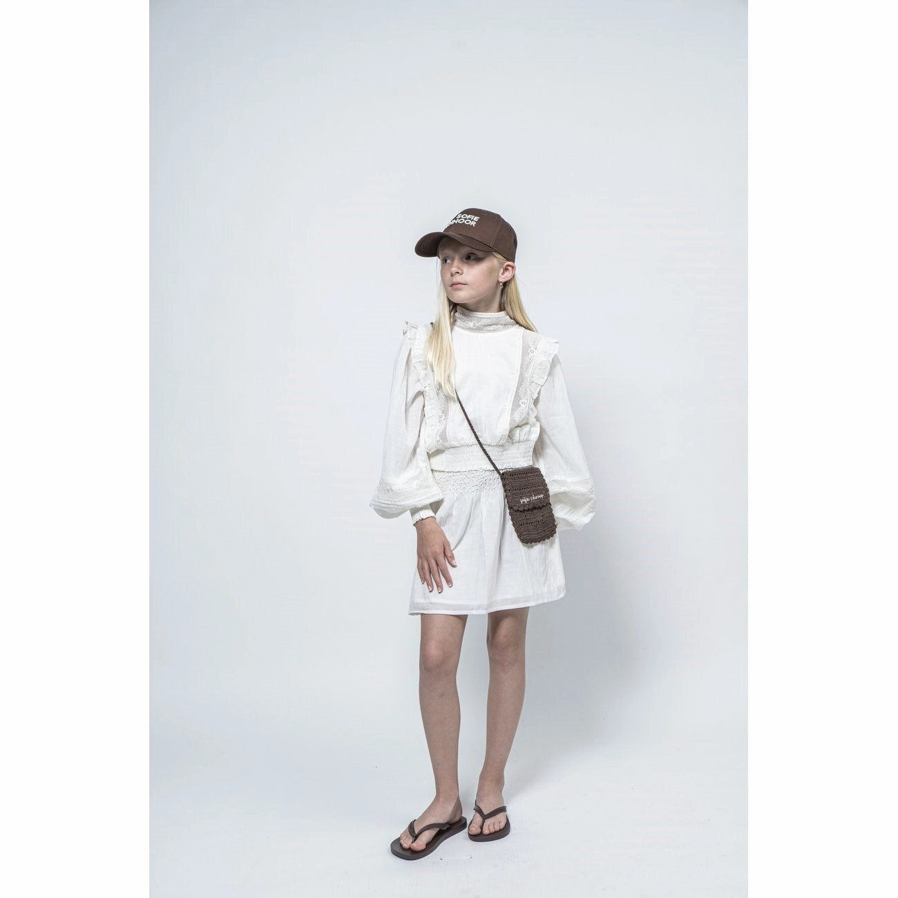 Sofie Schnoor Off White Shirt Minimalist Design Tall Option