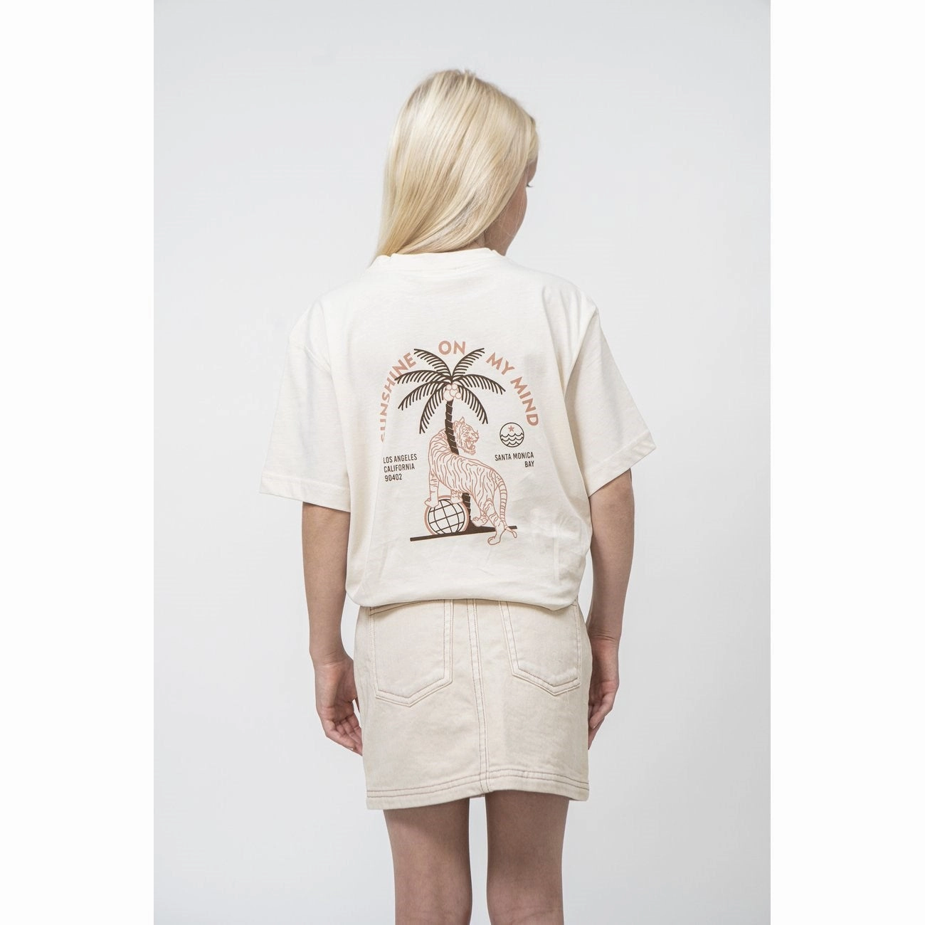 Urban Look Chic Style Sofie Schnoor Off White T-shirt