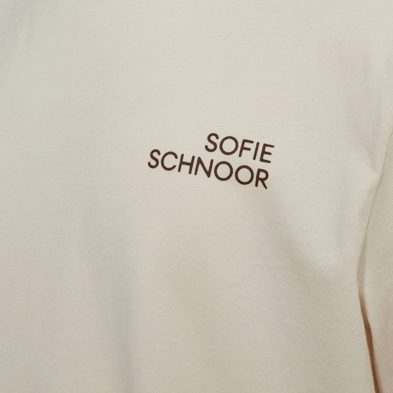 All-Purpose Comfort High-Quality Cotton Sofie Schnoor Off White T-shirt