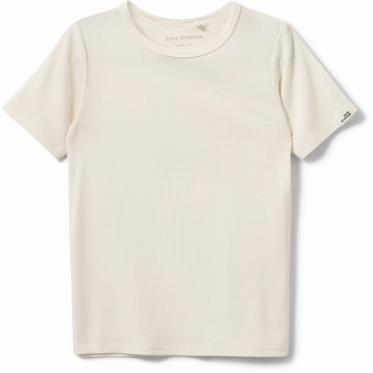 Sofie Schnoor Off White T-Shirt Cozy Vibe Wear