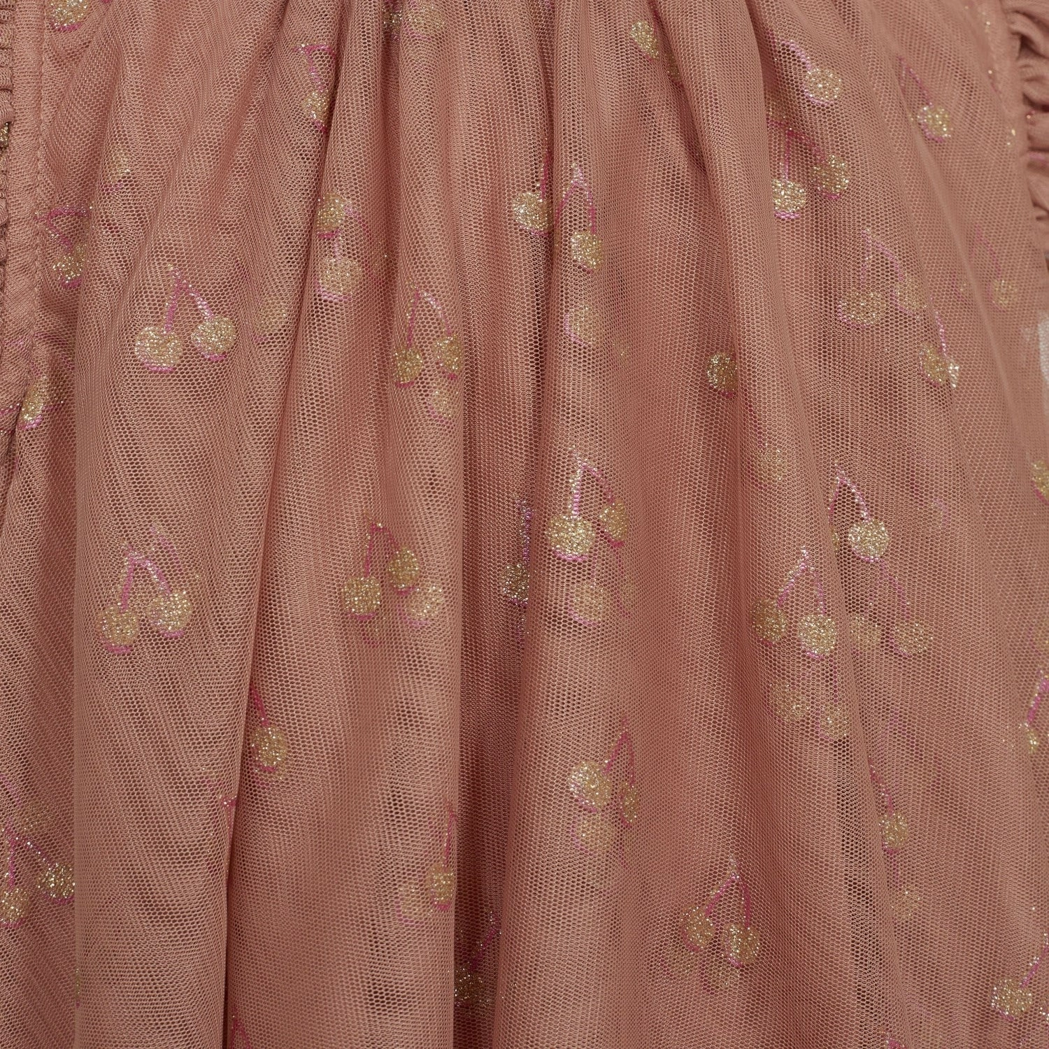 Sofie Schnoor Rosy Brown Dress Draped Fabric Easy Layers