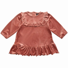 Sofie Schnoor Rust Red Dress Dreamy Look