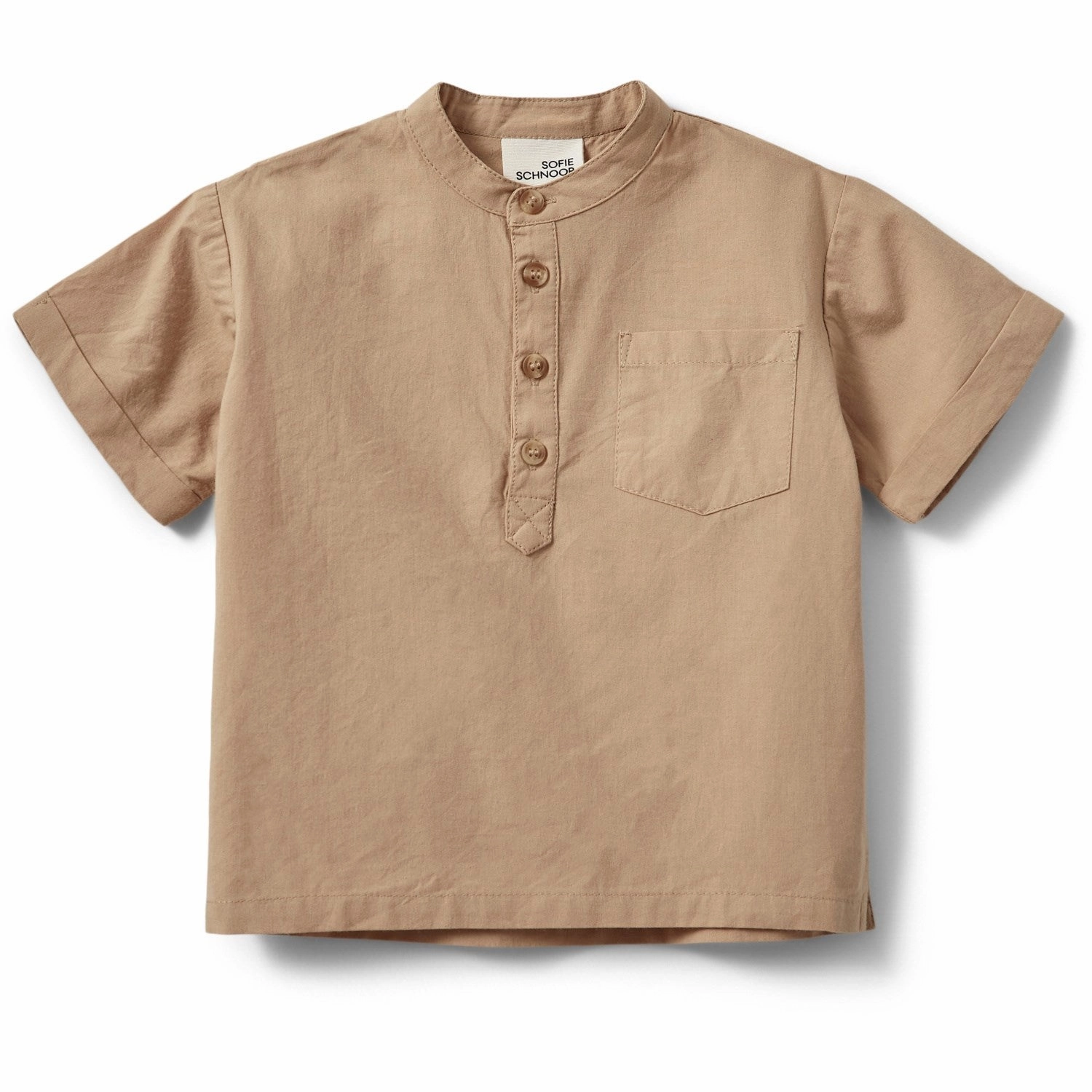 Quick Release Placket Sofie Schnoor Soft Brown Virgilsb Shirt