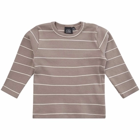 Sofie Schnoor Warm Grey Shirt Subtle patterns