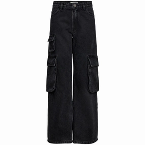Sofie Schnoor Washed Black Pants Party Look Modern Minimalist Relaxed Style Weekend Style High Quality