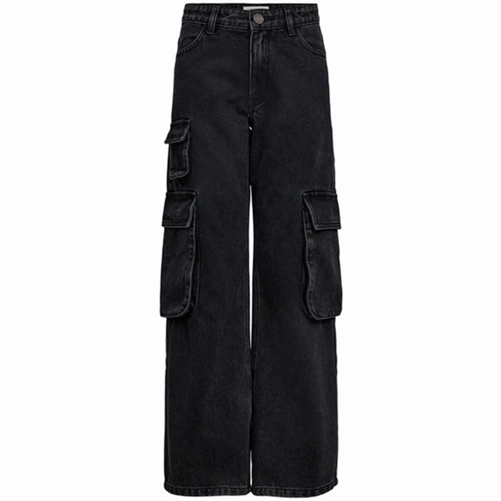 Sofie Schnoor Washed Black Pants Go-to Comfort
