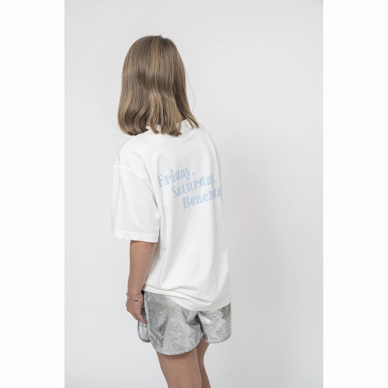 Sofie Schnoor White Alyssum T-shirt Smooth Neckline