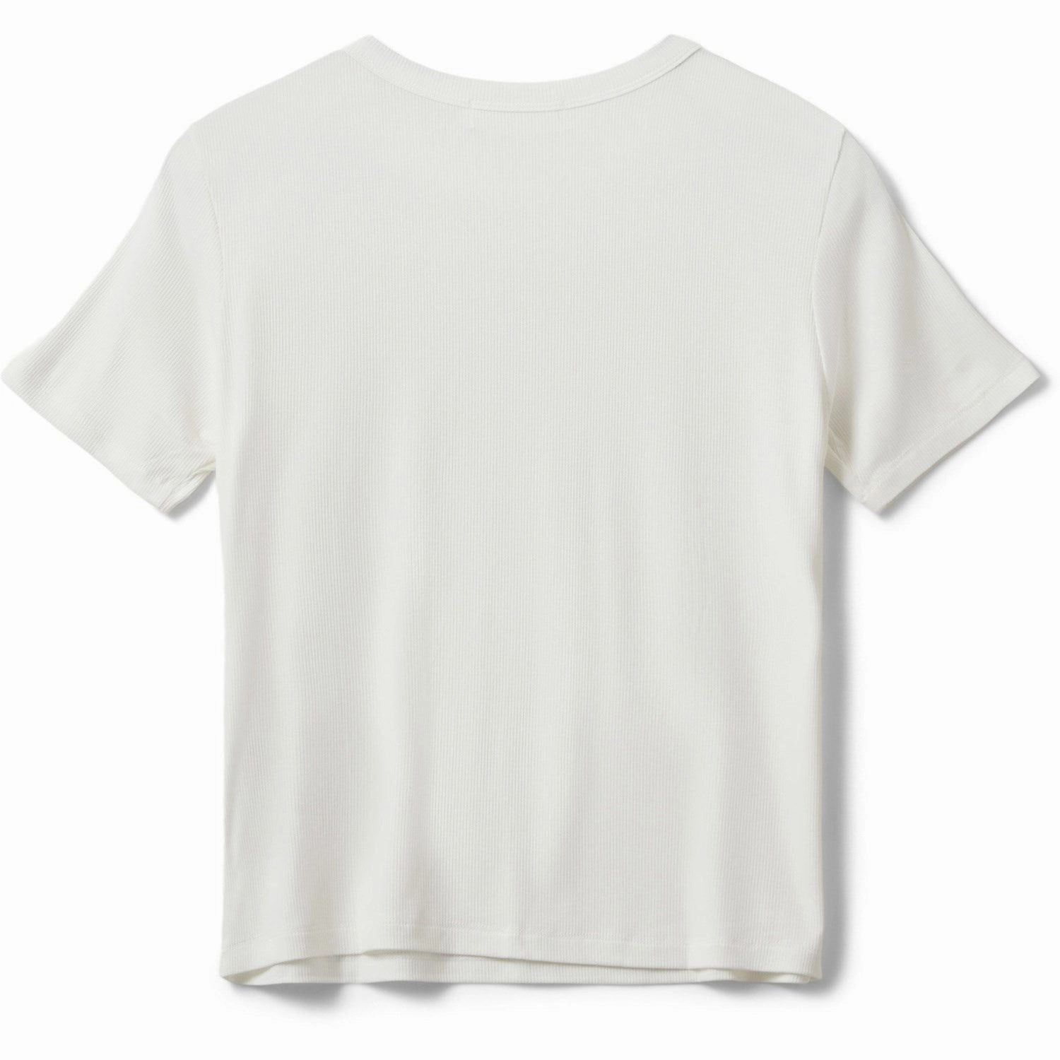 Versatile Layer Sofie Schnoor White Nataliasy Rib T-Shirt