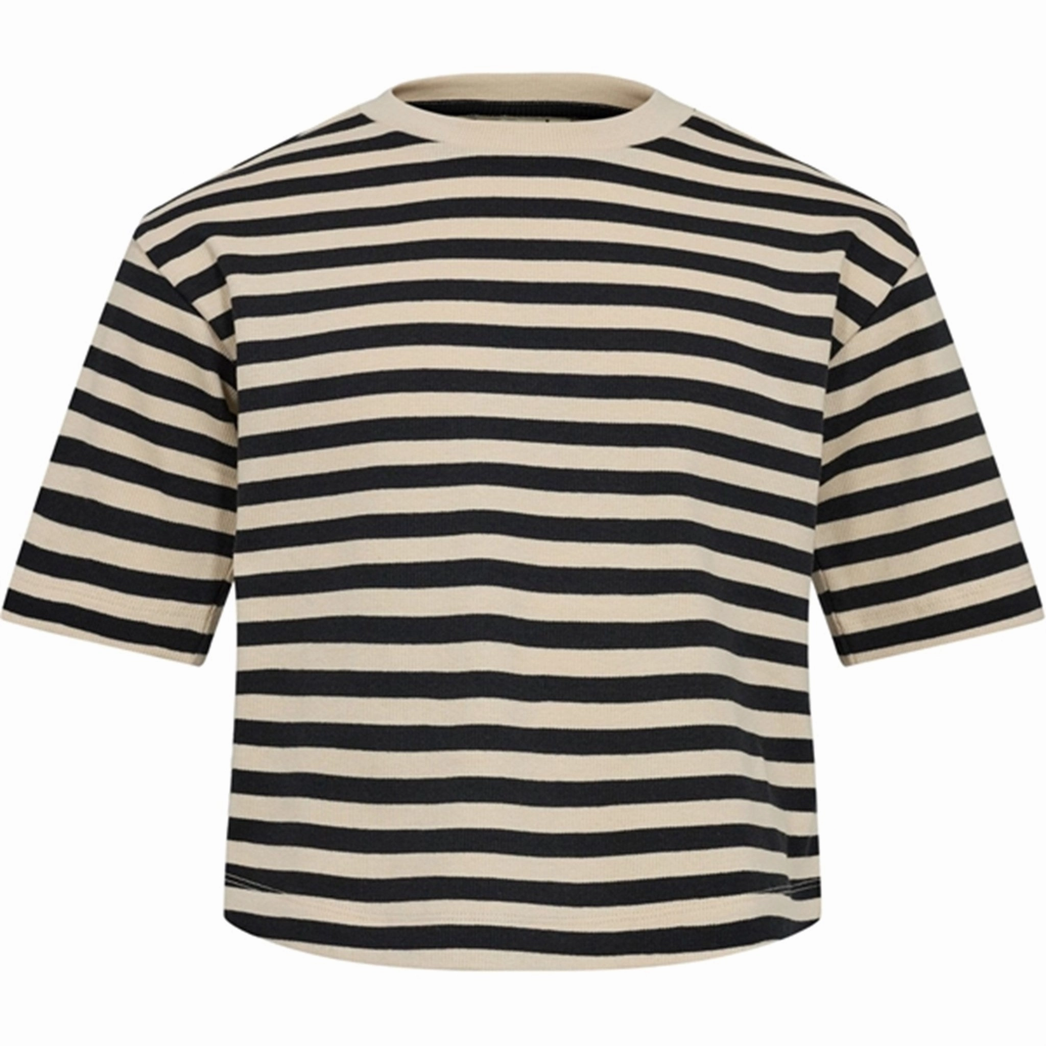 Short sleeved breeziness Sofie Schnoor Young Black T-shirt