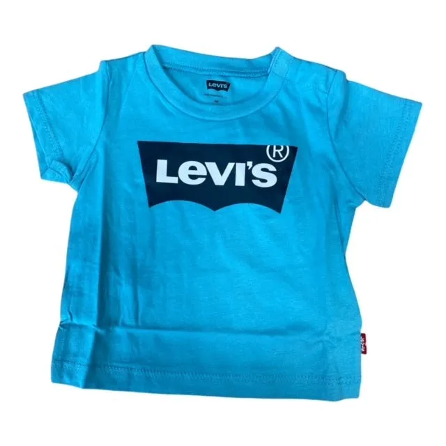 Levi's T-shirt infant Batwing 6E8157 aqua Cozy Wardrobe