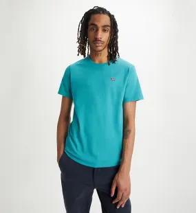 Outdoor Essentials Levi's T-shirt manica corta girocollo Original Little Logo 56605-0165 green-blue slate