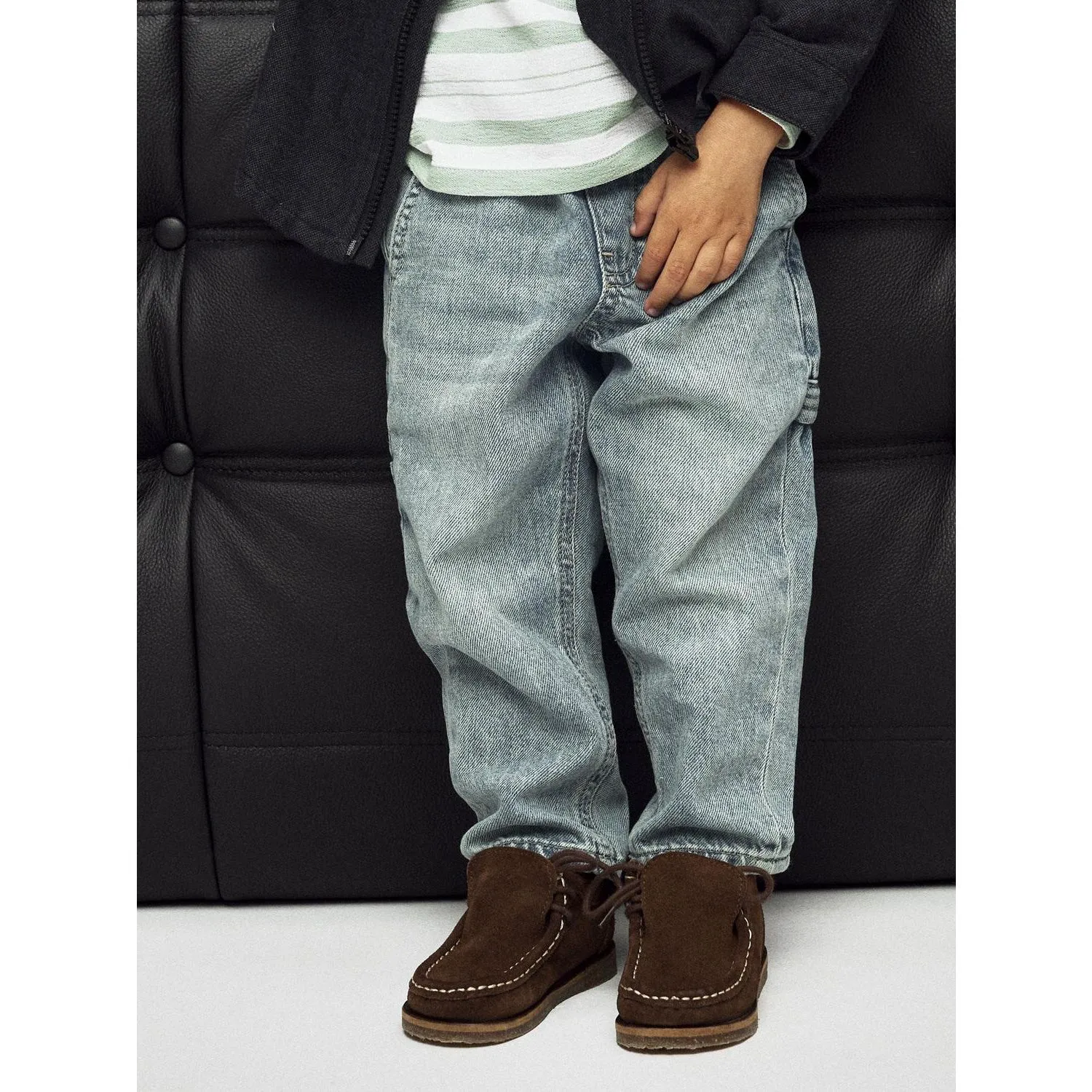 Name It Vintage Medium Blue Denim Nmmben Tap Jeans 8940-Bf Noos Effortless Choice