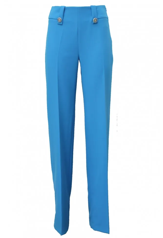 Adjustable loop Flat Lock Stitching Fly Girl Pantalone casual da donna 31084/01 mykonos