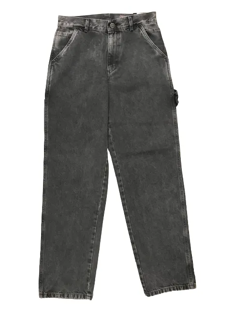 Quick Dry Fabric The Blue Skin Pantalone Jeans Baggy Slim Workwear Command-B BLAK OMS nero