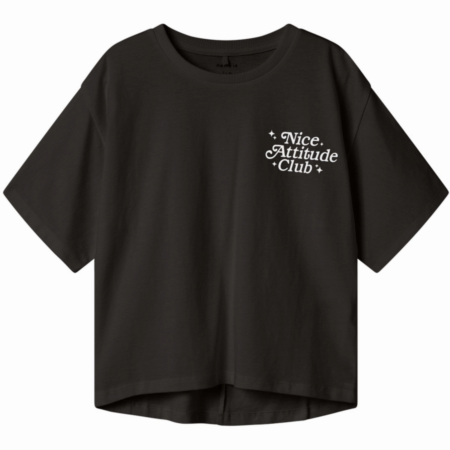 Modern Outfit Name It Black Lione Regular T-Shirt