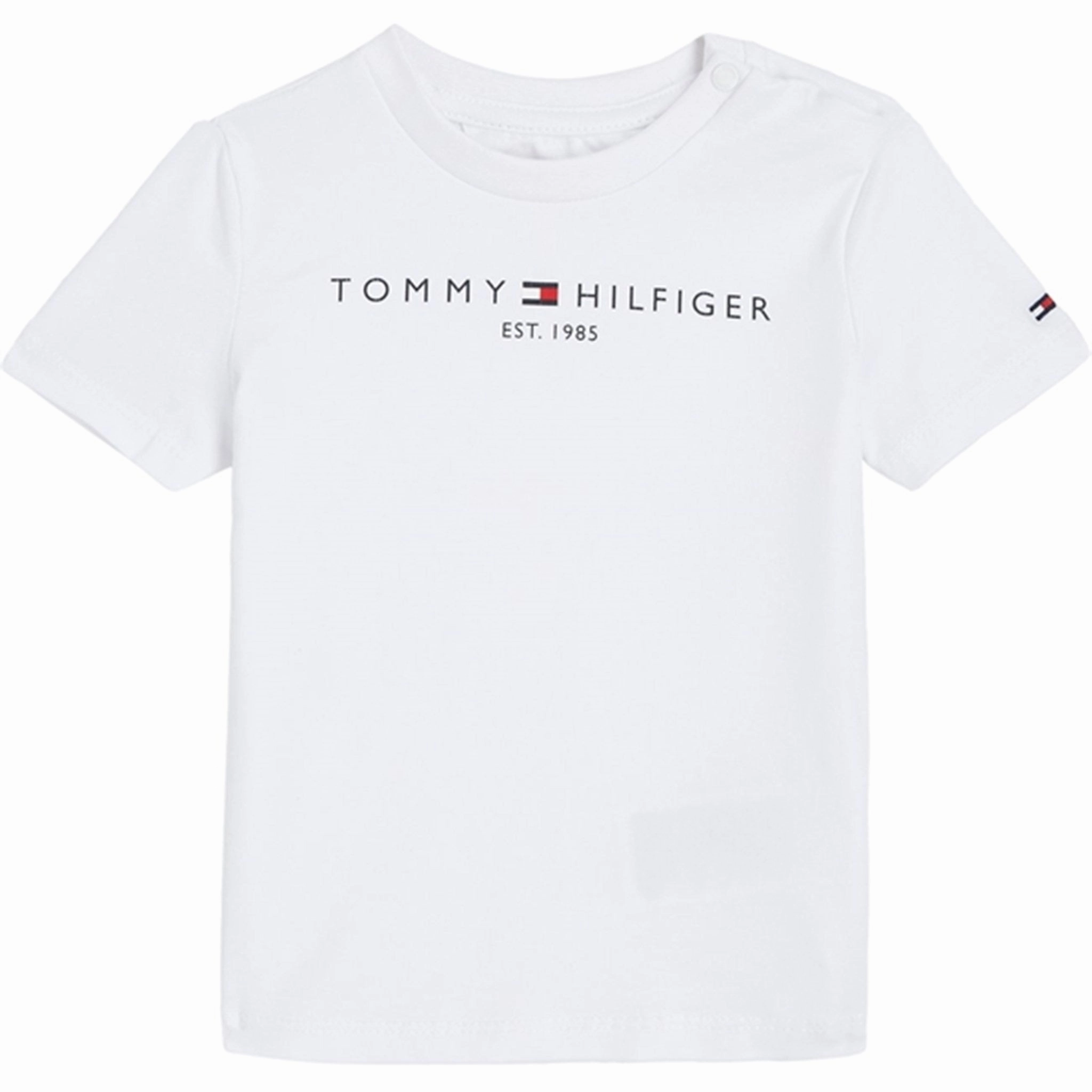 Tommy Hilfiger Baby Essential T-Shirt White Seasonal Fashion