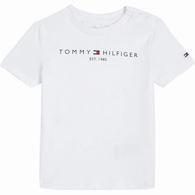 Tommy Hilfiger Baby Essential T-Shirt White Chafe Free Armhole