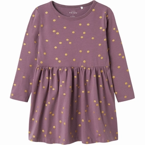 Name It Arctic Dusk Vivian Dress Classic A-line design Soft Cut