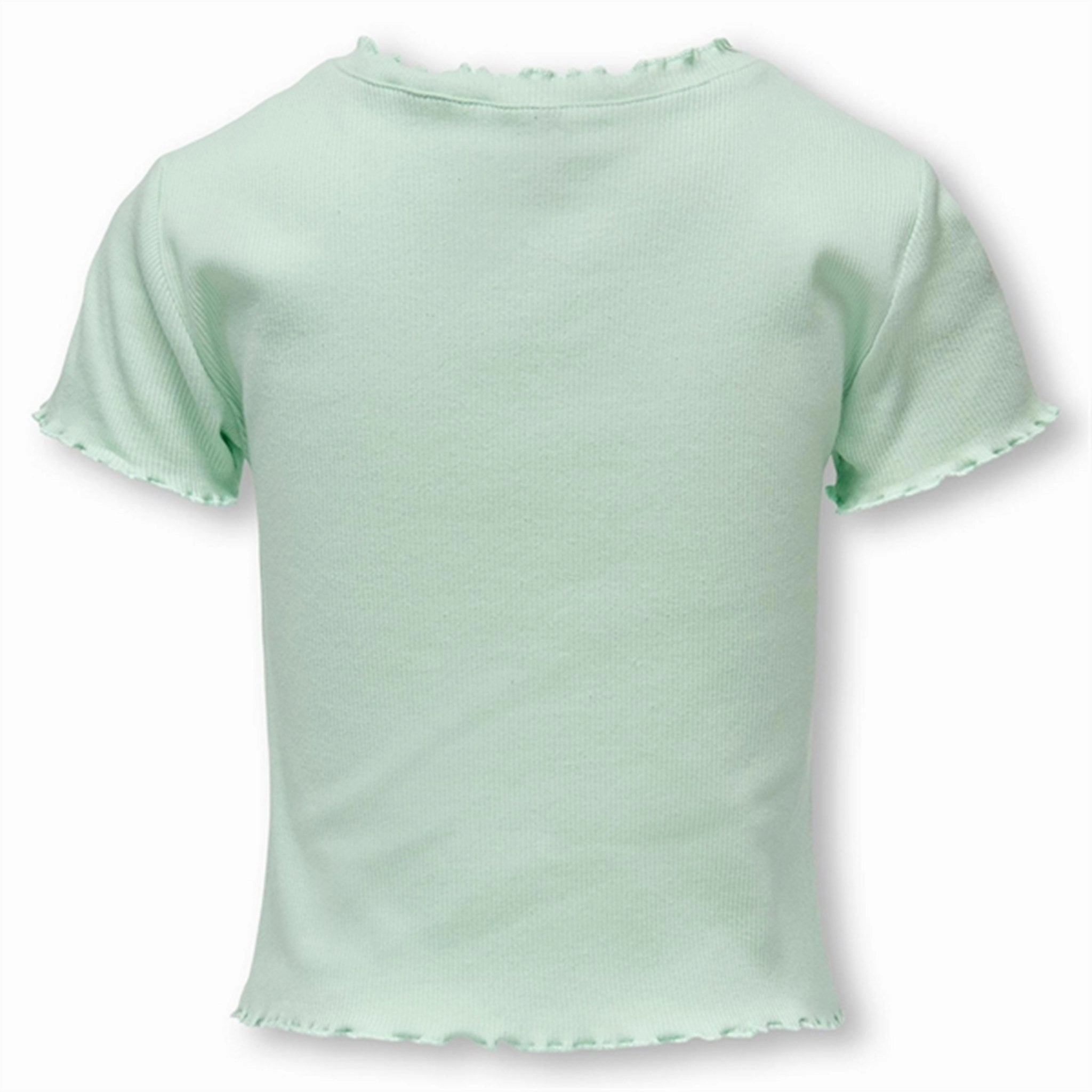 Kids ONLY Mist Green Laila Button Top Moisture wicking Cozy Comfort Look