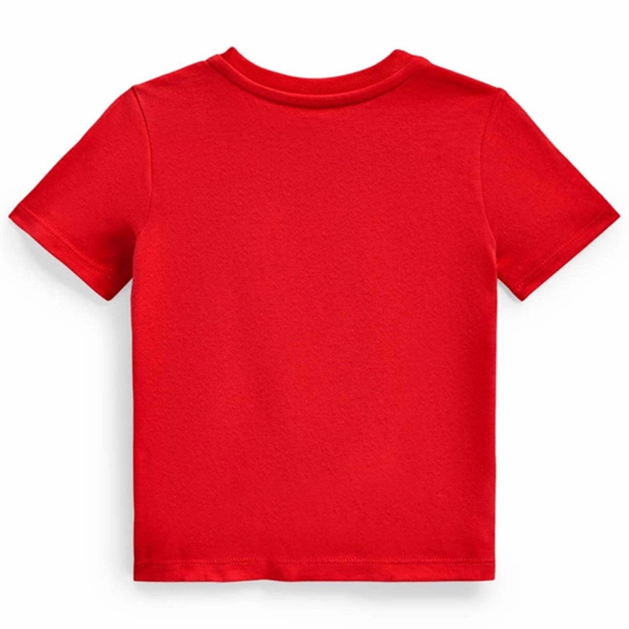 Fashion Forward Classic Cut Ralph Lauren Baby Boy Short Sleeved Tee Red
