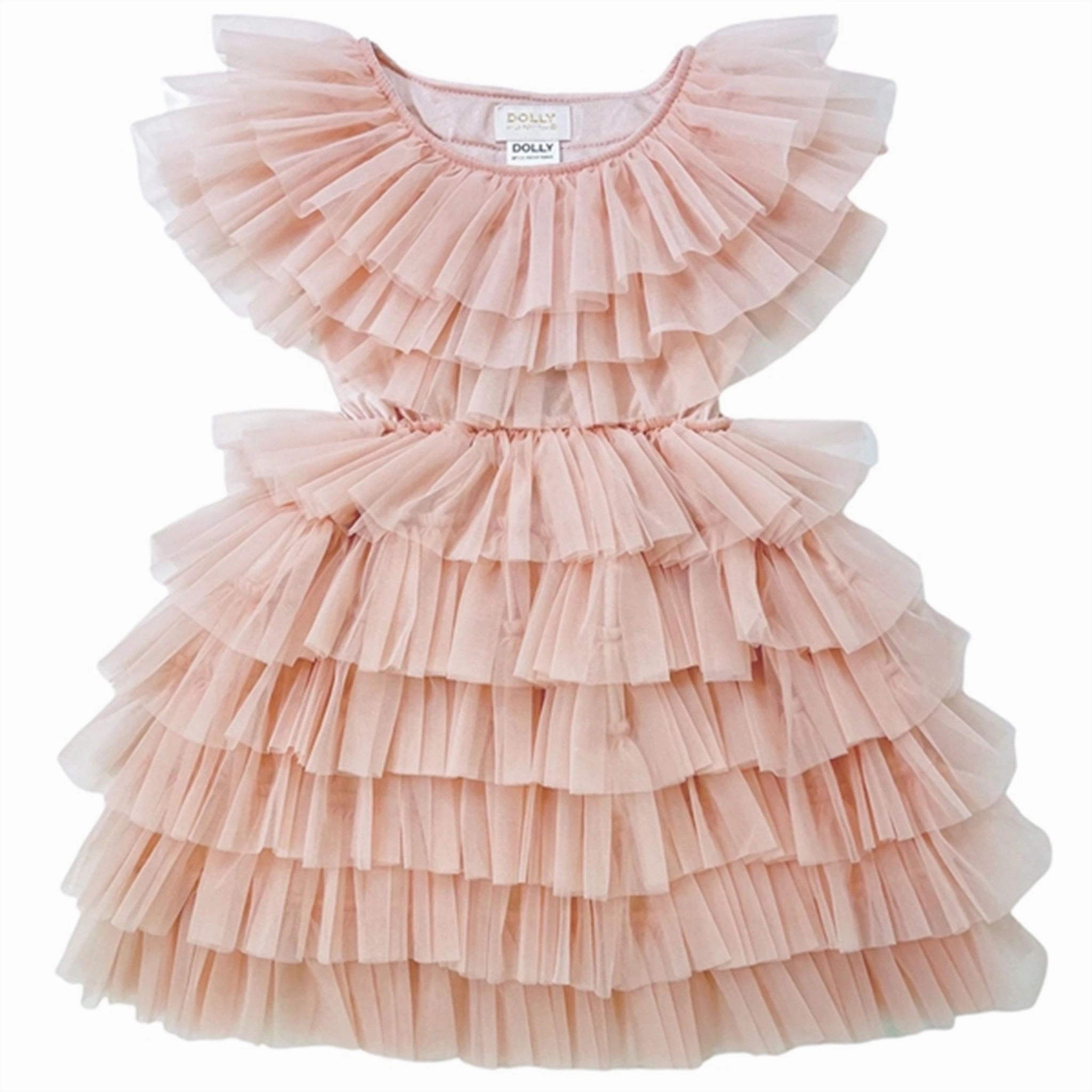 Dolly by Le Petit Cake Dress Ballet Pink Airy Fabric